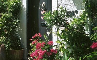 Front Door of Villa